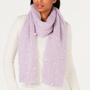 Betsy Johnson Lavender Pearl Scarf